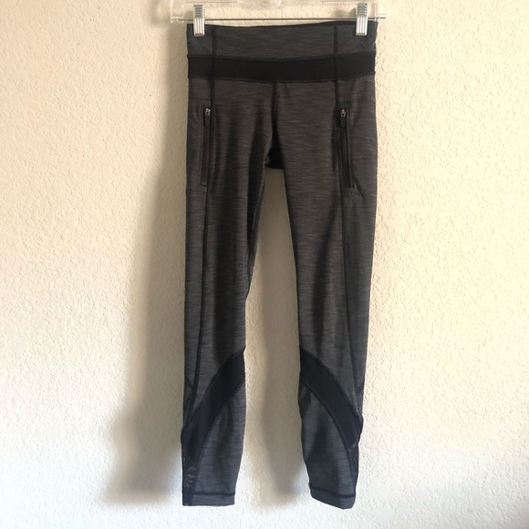 lululemon athletica Pants - Lululemon Inspire Tight II 25” Heathered Black 2